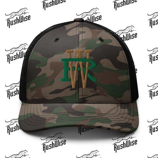 RushWise Camouflage trucker hat