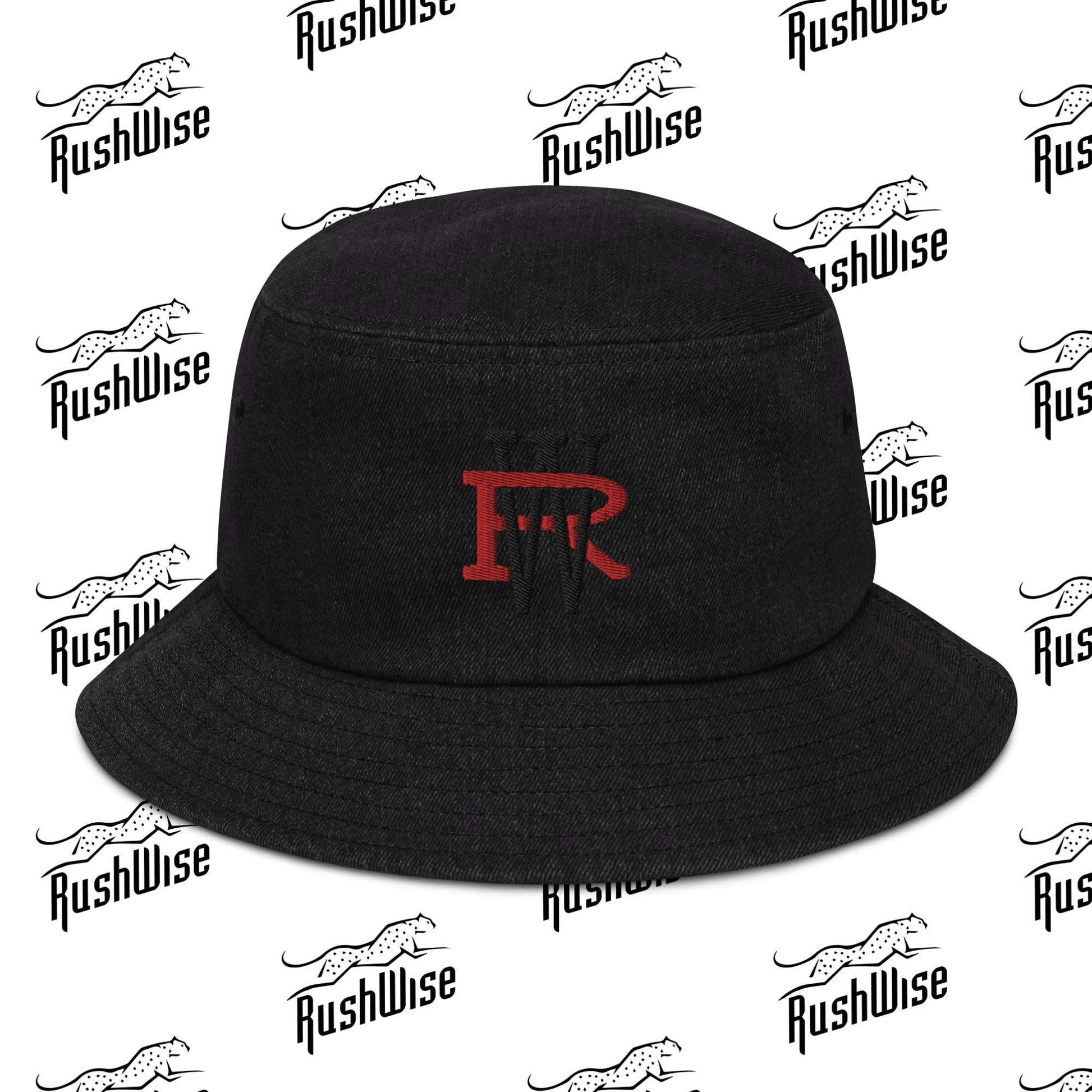 RushWise Denim bucket hat