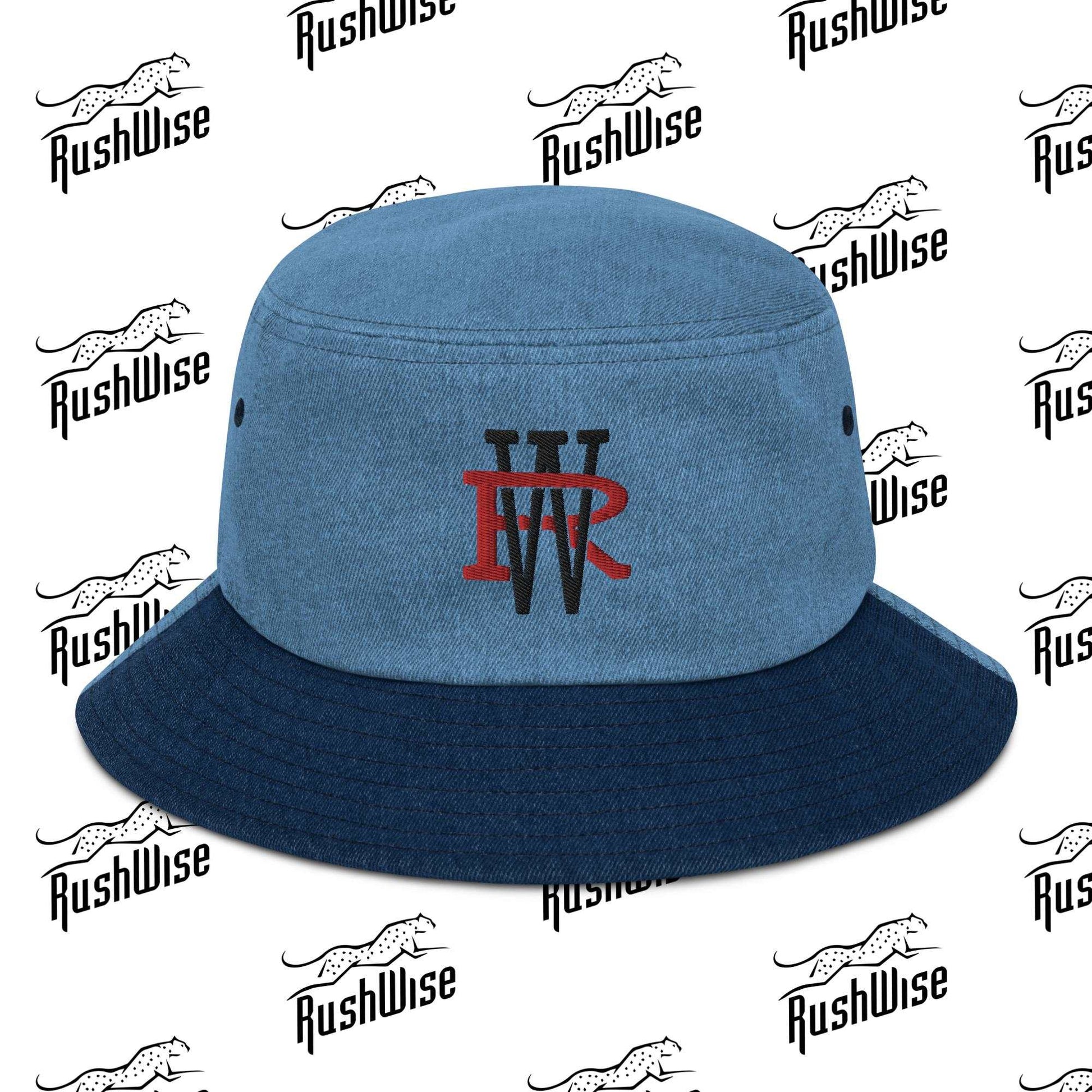 RushWise Denim bucket hat