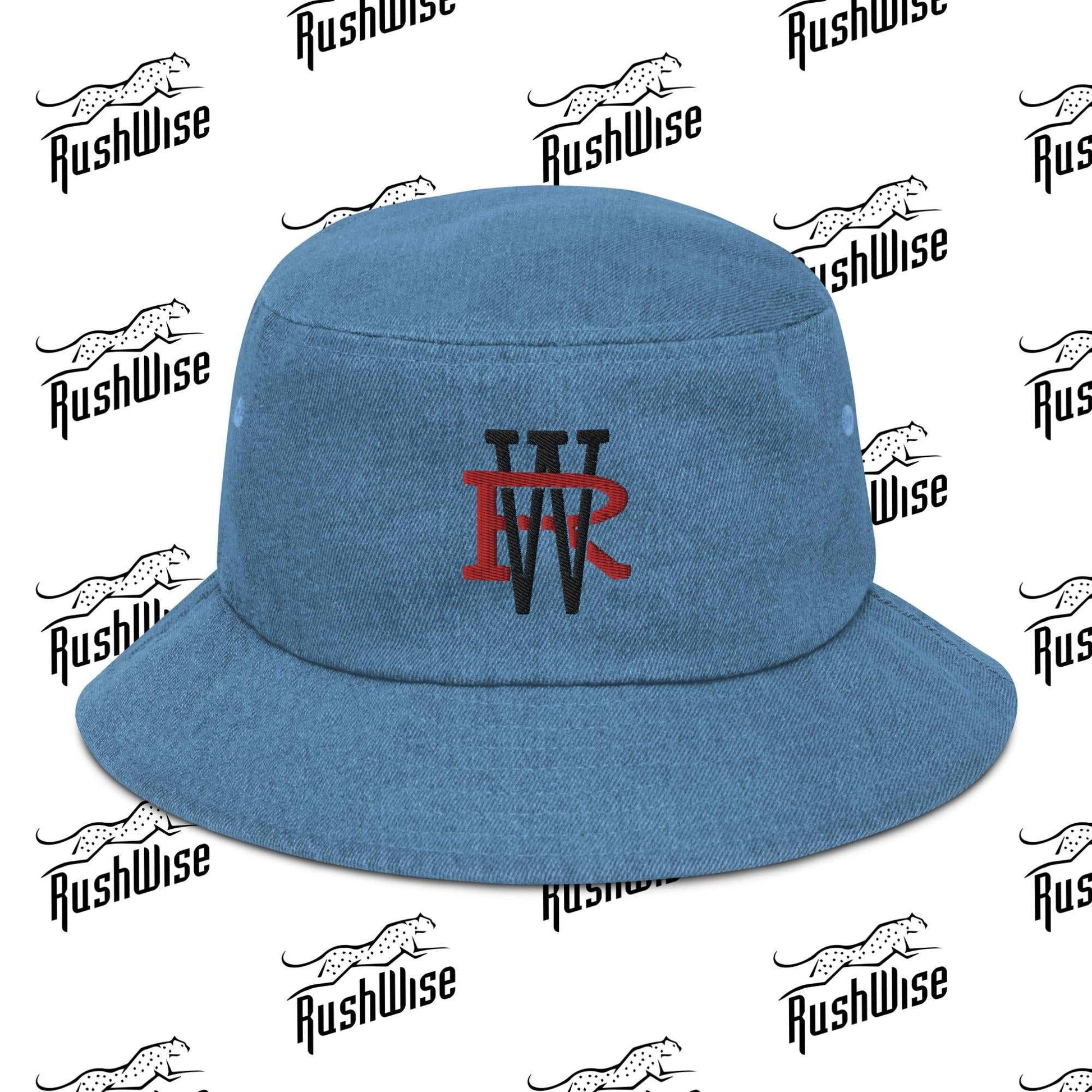 RushWise Denim bucket hat