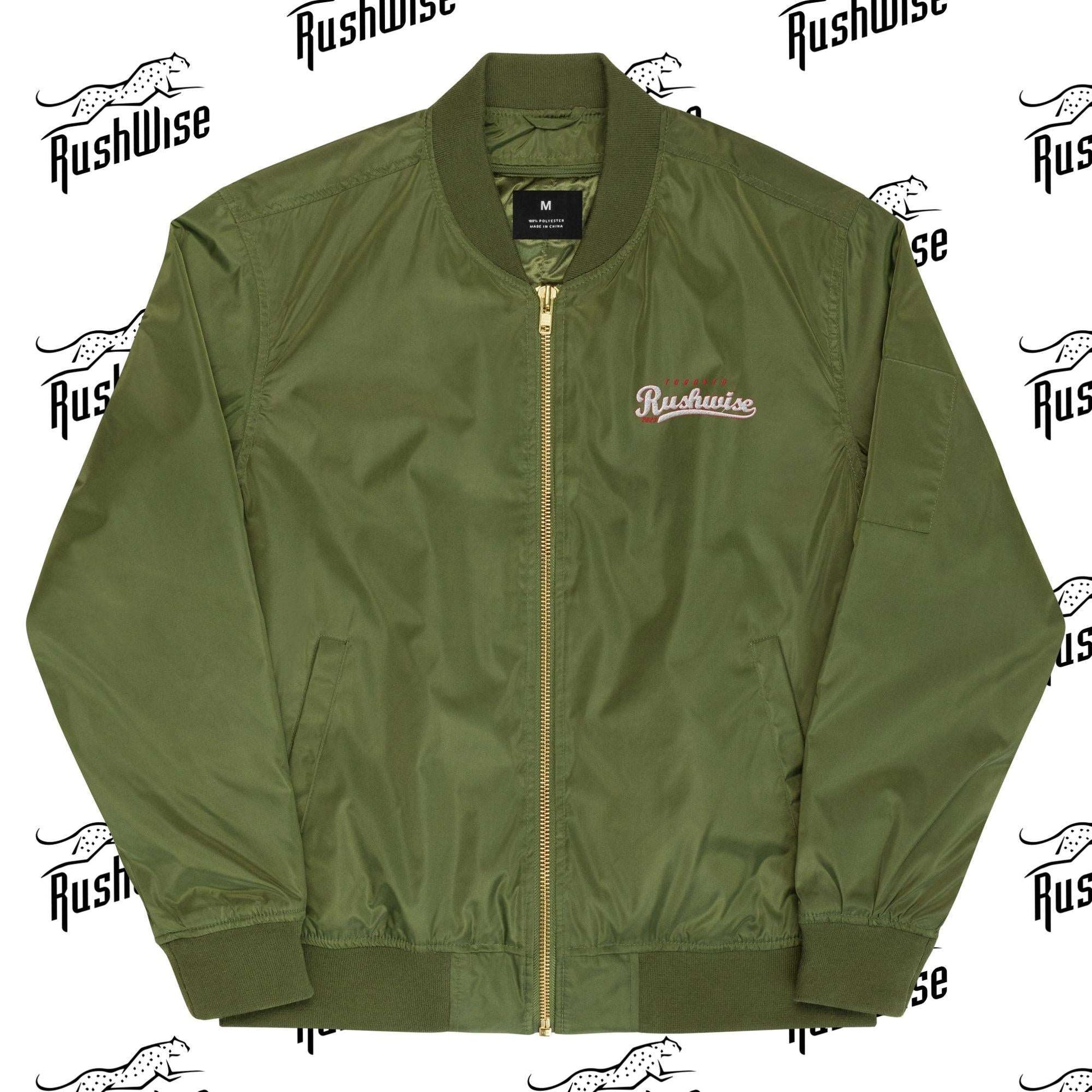 RushWise Premium Unisex recycled bomber jacket