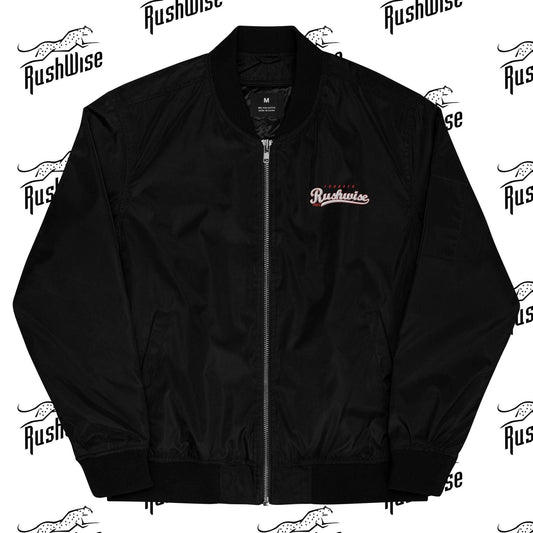 RushWise Premium Unisex recycled bomber jacket